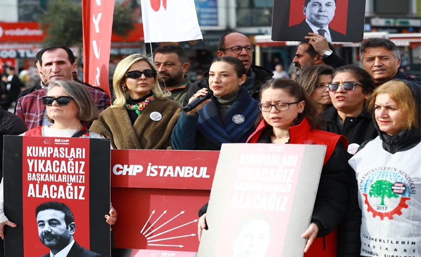 Esenyurt'taki demokrasi mücadelesine CHP Efes Selçuk'tan destek!