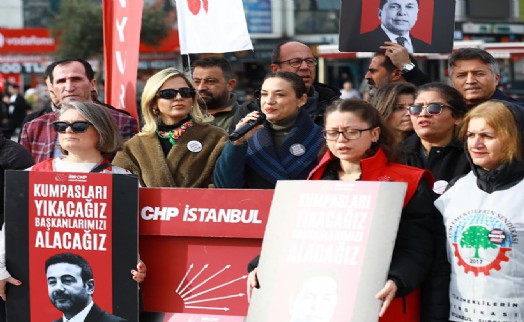 Esenyurt'taki demokrasi mücadelesine CHP Efes Selçuk'tan destek!