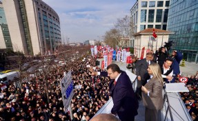 İmamoğlu Çağlayan'da konuştu: Sandık, gelecek, bu iktidar gidecek kardeşim!