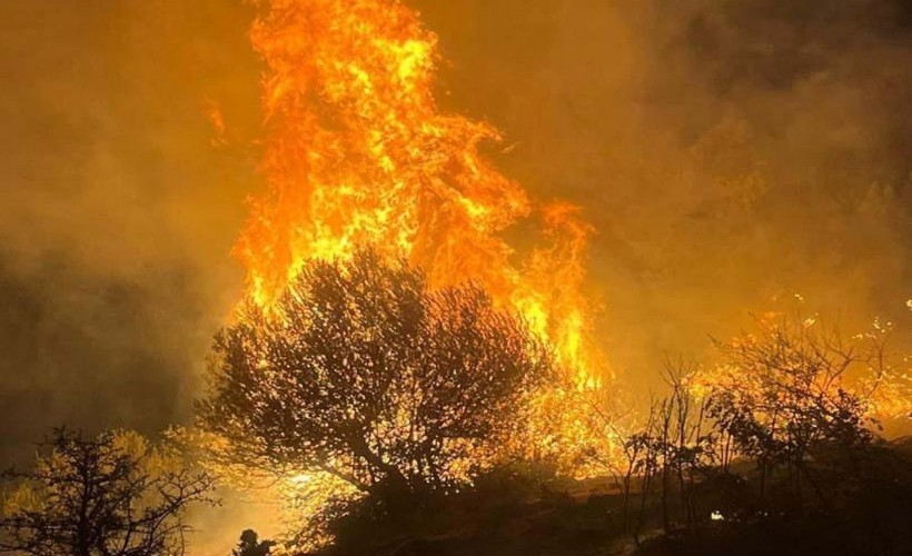 Karşıyaka yangınını çıkardıkları öne sürülen defineciler hakim karşısında