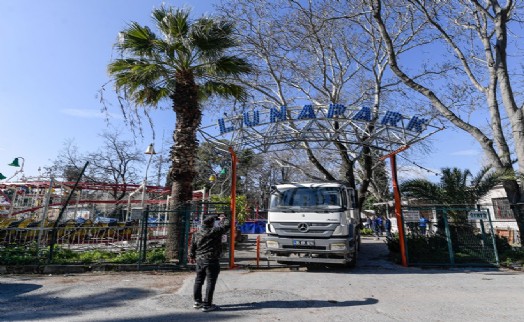 Lunapark'ta tahliye işlemleri başladı: 'Botanik bahçesi' gelecek