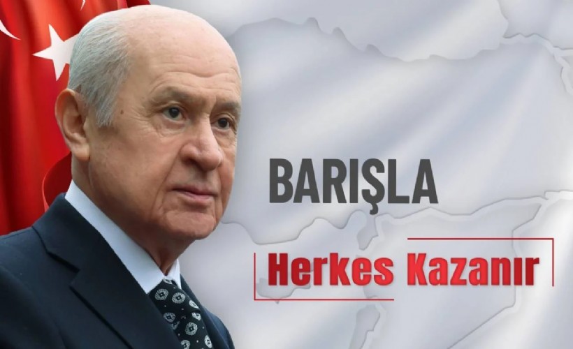 MHP'den dikkat çeken paylaşım: 'Barışla herkes kazanır'