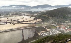 Muğla'da tarım arazileri su altında kaldı