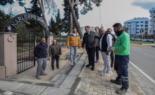 Narlıdere Belediyesi şehitlerimizin hatırasına sahip çıkıyor