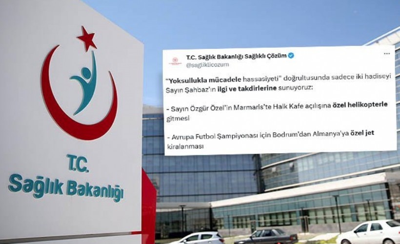 Siyaset yapan bakanlık, Özgür Özel'i hedef aldı