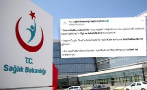 Siyaset yapan bakanlık, Özgür Özel'i hedef aldı