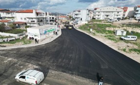 Urla’da yol yenileme çalışmaları başladı