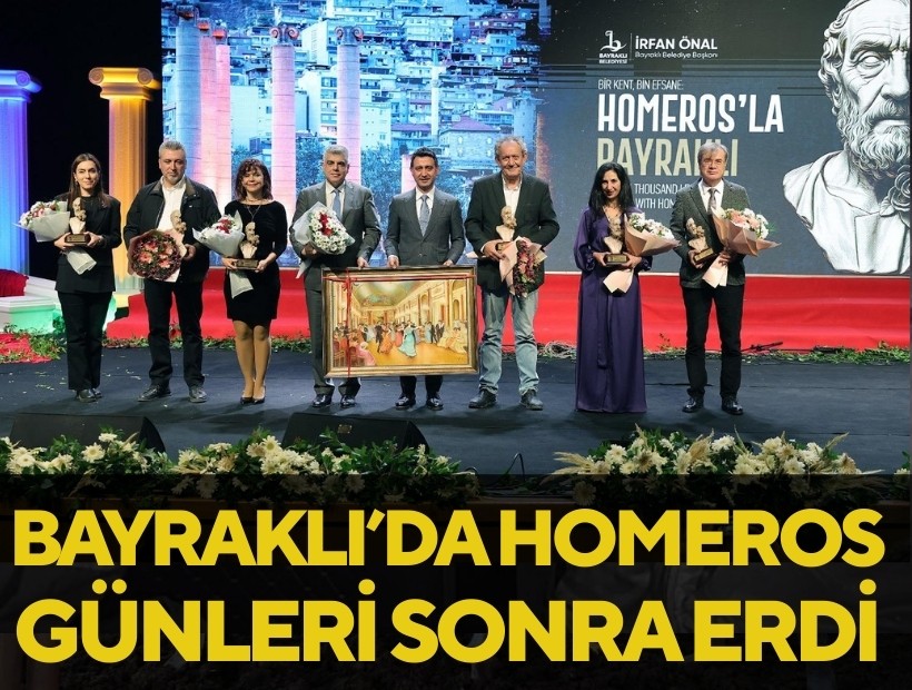 4. Bayraklı Uluslararası Homeros Edebiyat ve Sanat Festivali tamamlandı
