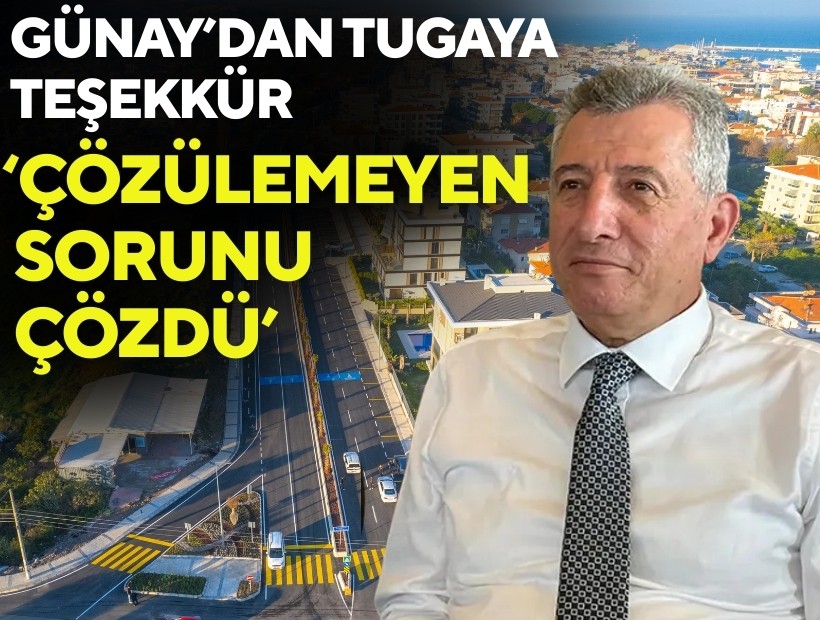Başkan Günay’dan Cemil Tugaya teşekkür