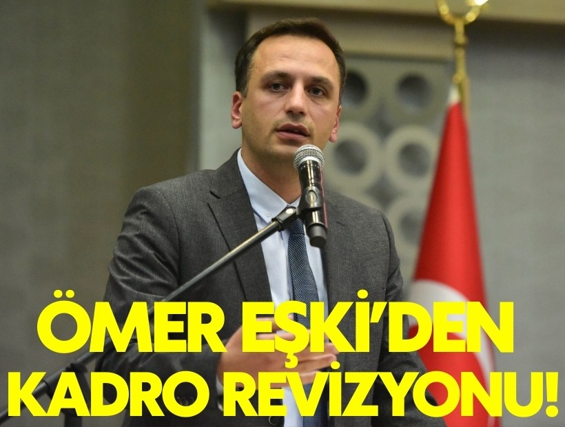 Bornova’da Başkan Eşki'den kadro revizyonu: Kimler gitti kimler geldi?