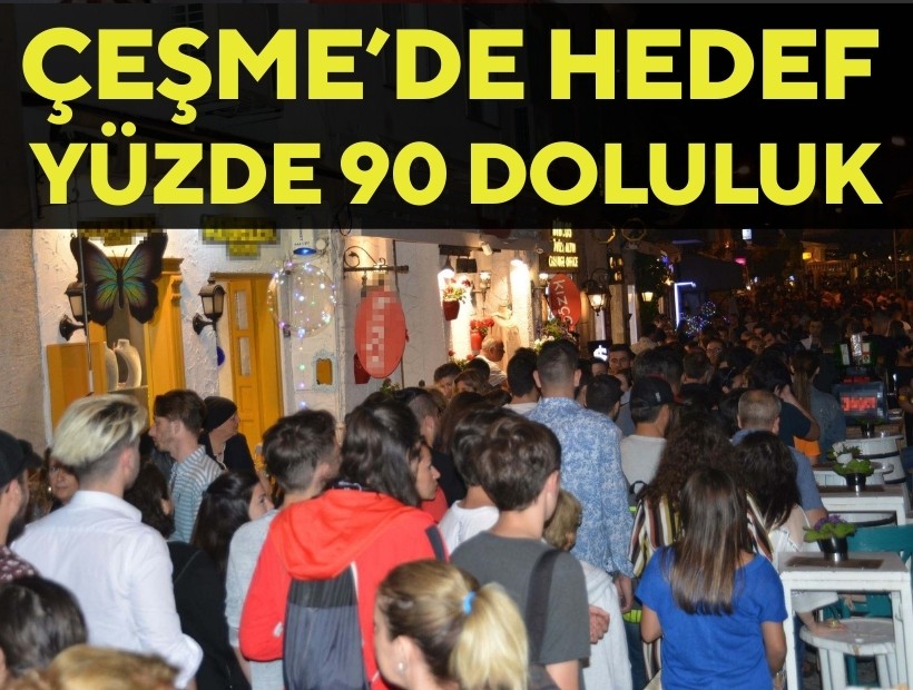 Çeşme'de yılbaşında yüzde 90 doluluk bekleniyor