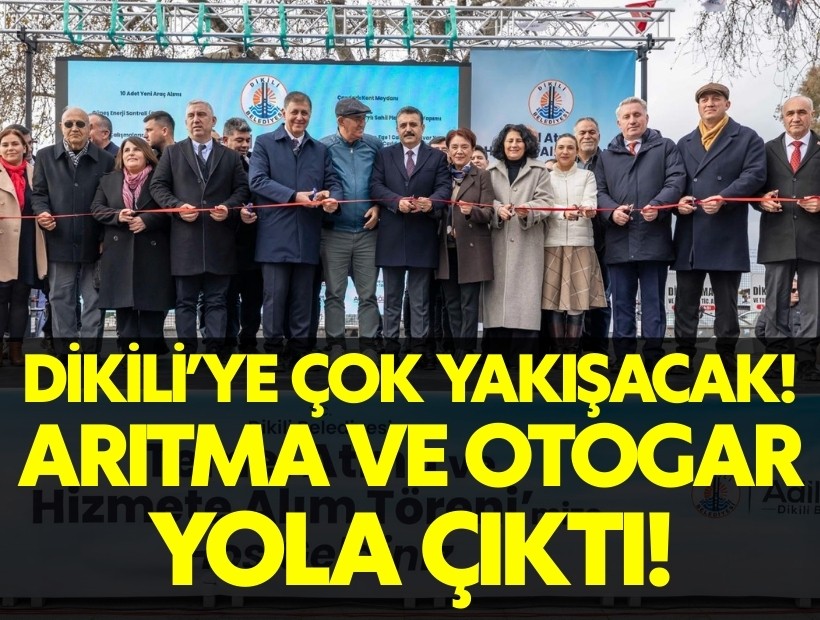 Dikili'de arıtma ve otogar yola çıktı!