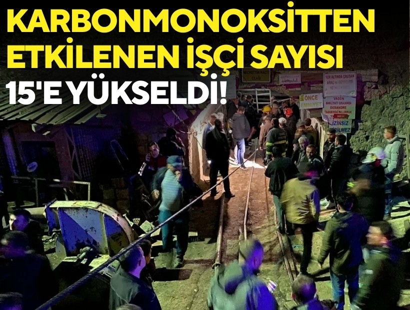 Gediz'de karbonmonoksitten etkilenen işçi sayısı 15'e yükseldi
