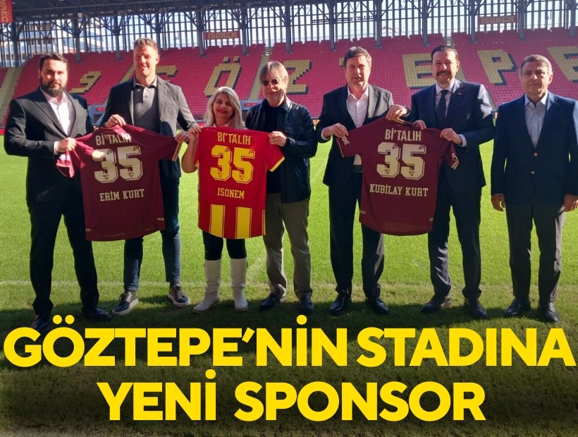 Göztepe’nin stadına yeni isim sponsoru