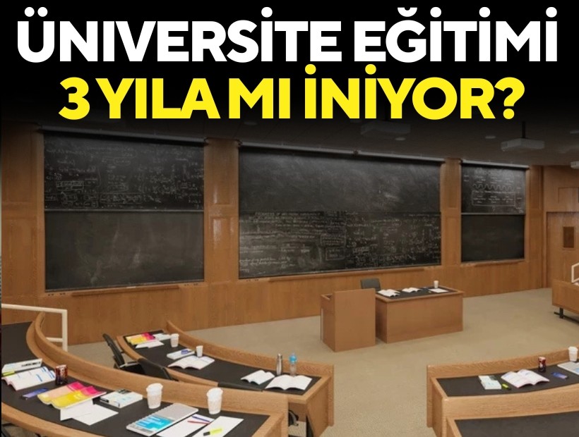 Üniversite 3 yıla mı düşüyor? YÖK Başkanı açıkladı