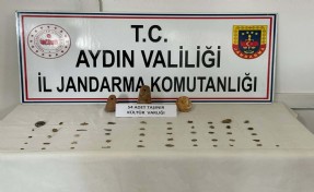 Aydın'da tarihi eser operasyonu; 1 gözaltı