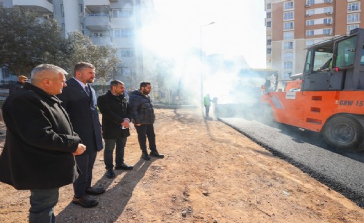 Buca’da asfalt seferberliği