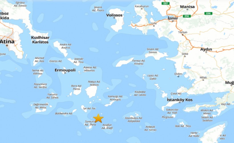 Ege Denizi'nde deprem fırtınası sürüyor