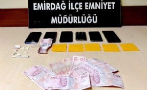 Emirdağ'da uyuşturucu operasyonu