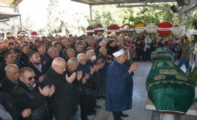 Kazada ölen iş insanı ile eşi, son yolculuğuna uğurlandı