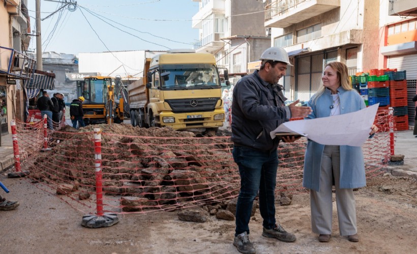 Konak’ta doğal gaz çalışmaları hız kazandı