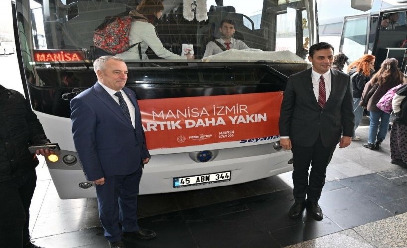 Ferdi Zeyrek sözünü tuttu: Manisa-İzmir arası 100 TL'ye indi