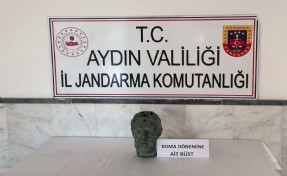 Roma dönemine ait büstü satmak isteyen 2 kişi yakalandı