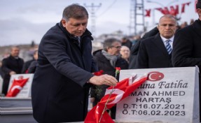 Tugay depremin ikinci yılında Malatya'da... 'Elimizden geleni yapmaya devam edeceğiz'