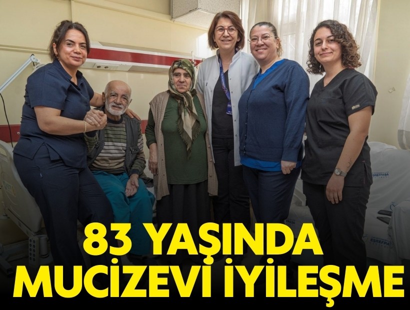 83 yaşında mucizevi iyileşme