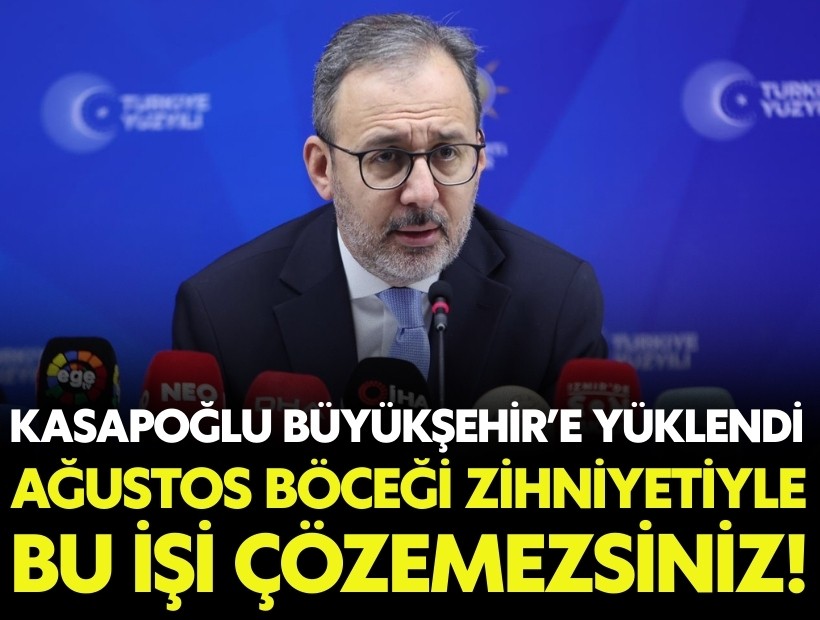 AK Partili Kasapoğlu Büyükşehir’e yüklendi: Ağustos böceği zihniyetiyle bu işi çözemezsiniz!