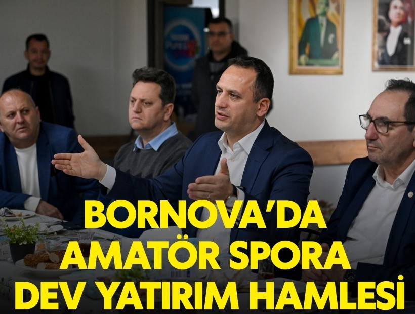 Bornova’da amatör spora dev yatırım hamlesi