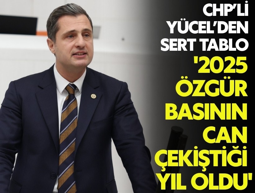 Deniz Yücel’den sert tablo: '2025, özgür basının can çekiştiği yıl oldu'