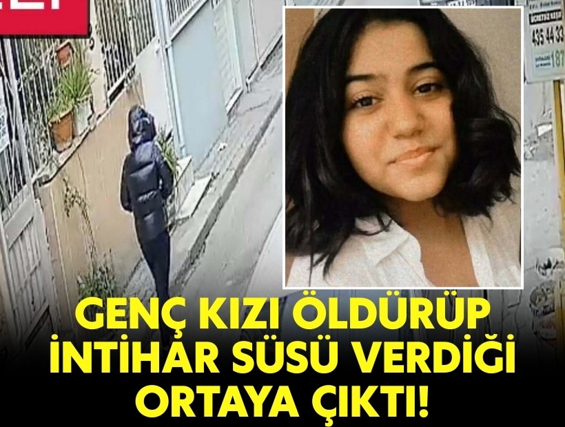 Genç kızı öldürüp intihar süsü verdiği ortaya çıktı!
