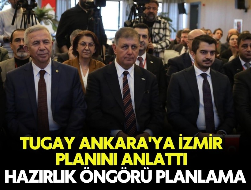 Tugay’dan Ankara'da afet yönetimi mesajı: Hazırlık, öngörü ve planlama