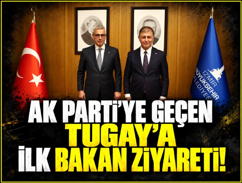 AK Parti'ye geçen Tugay'a ilk bakan ziyareti!