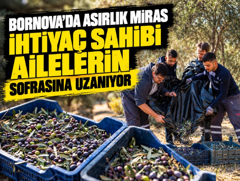 Bornova'da asırlık miras ihtiyaç sahibi ailelerin sofrasına uzanıyor