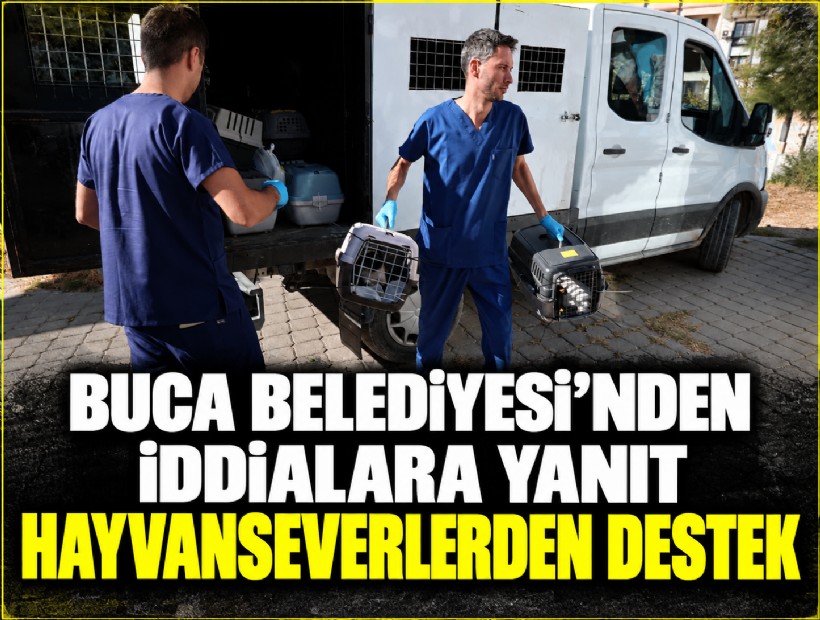 Buca Belediyesi'nden iddialara yanıt hayvaseverlere destek