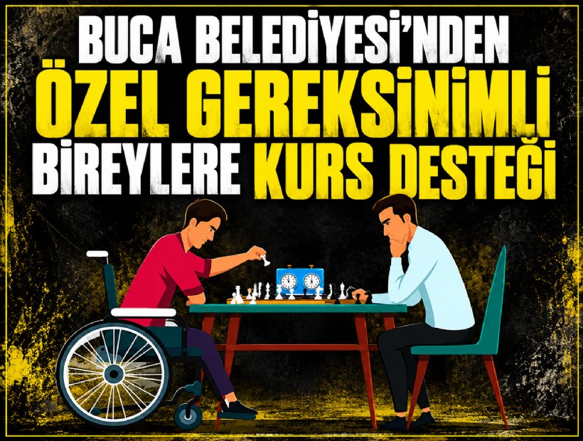 Buca Belediyesi’nden özel gereksinimli bireylere kurs desteği