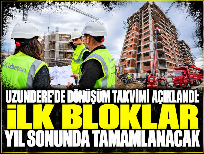 Uzundere’de dönüşüm takvimi açıklandı: İlk bloklar yıl sonunda tamamlanacak