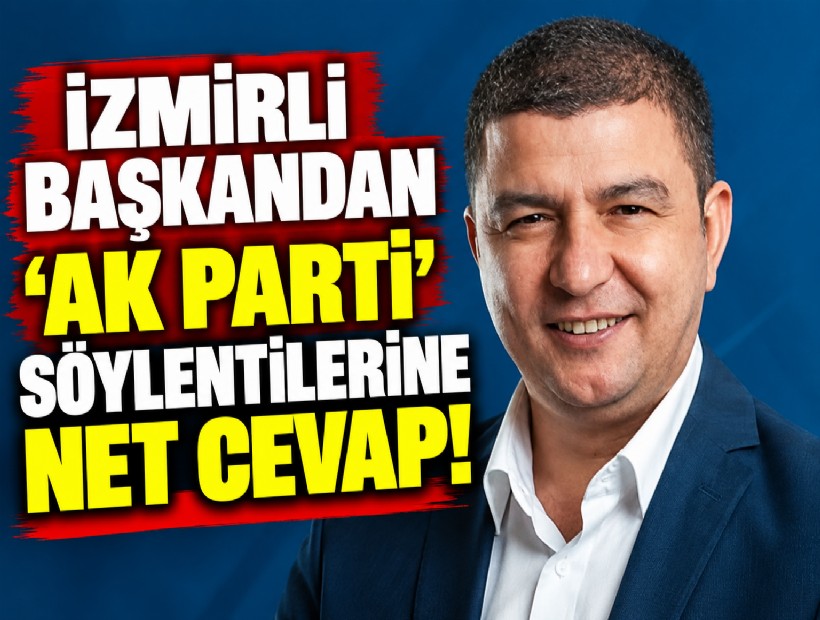 İzmirli başkandan 'AK Parti' söylentilerine net cevap!