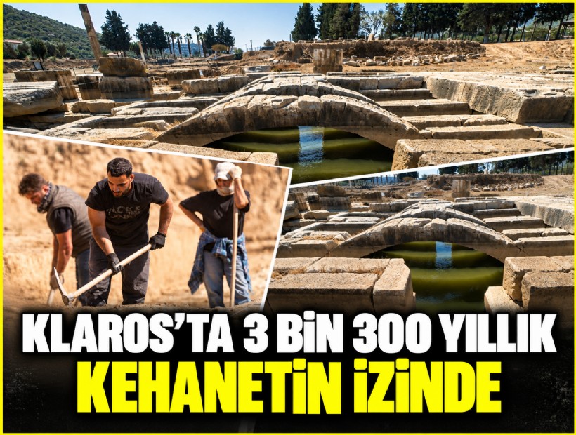Klaros’ta 3 bin 300 yıllık kehanetin izinde