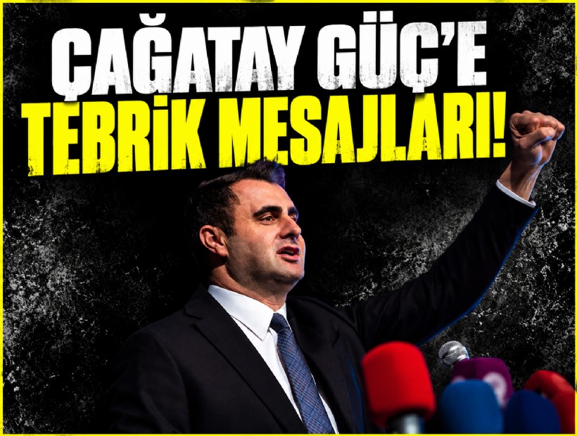 Ön seçimi kazanan Çağatay Güç'e tebrik mesajları!