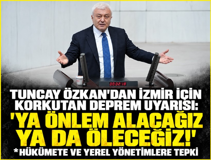 Tuncay Özkan'dan İzmir için korkutan deprem uyarısı: 'Ya önlem alacağız ya da öleceğiz!'