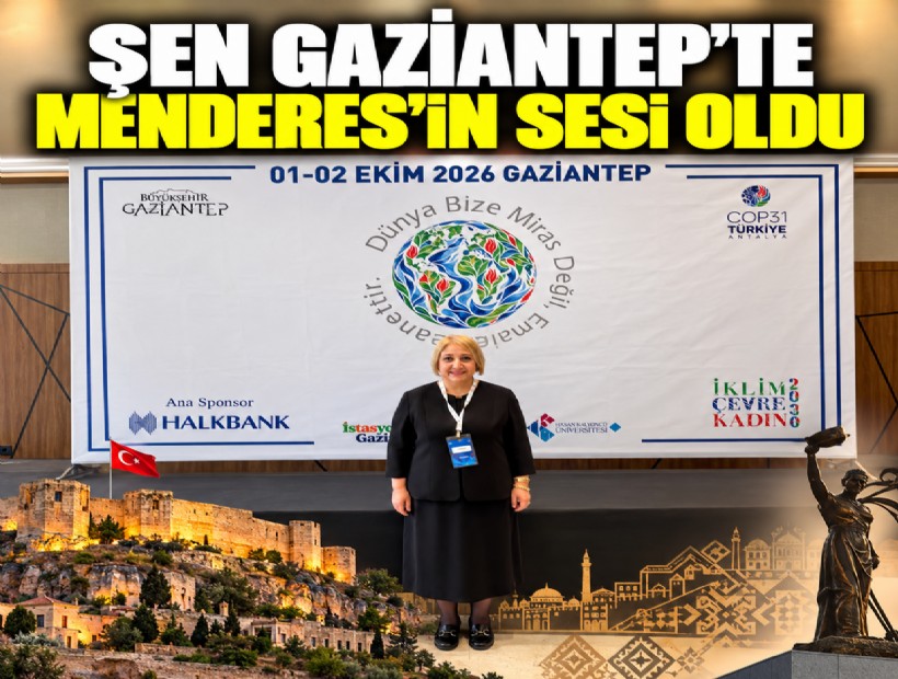 Asuman Şen, Gaziantep’te Menderes’in sesi oldu