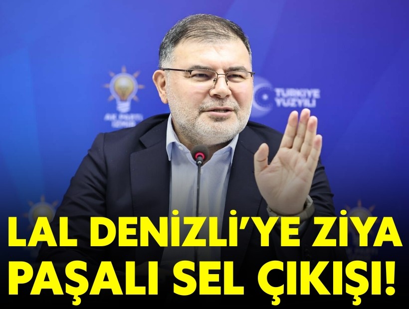 AK Partili Saygılı'dan Lal Denizli'ye Ziya Paşa'lı sel göndermesi!