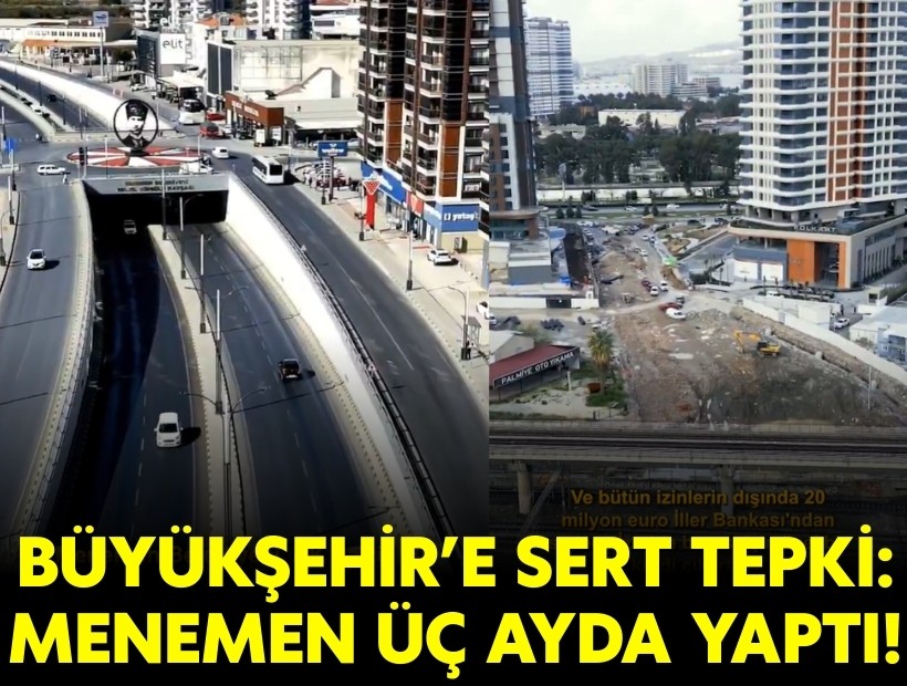 AK Partili Yıldız’dan Mürselpaşa battı çıktı tepkisi: Menemen üç ayda tamamladı