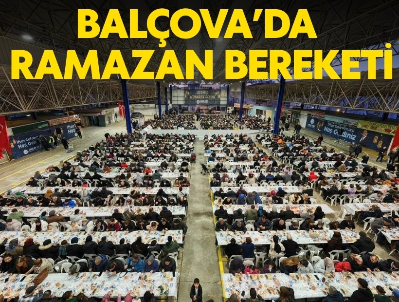 Balçova’da Ramazan sofraları mahalle mahalle kuruluyor