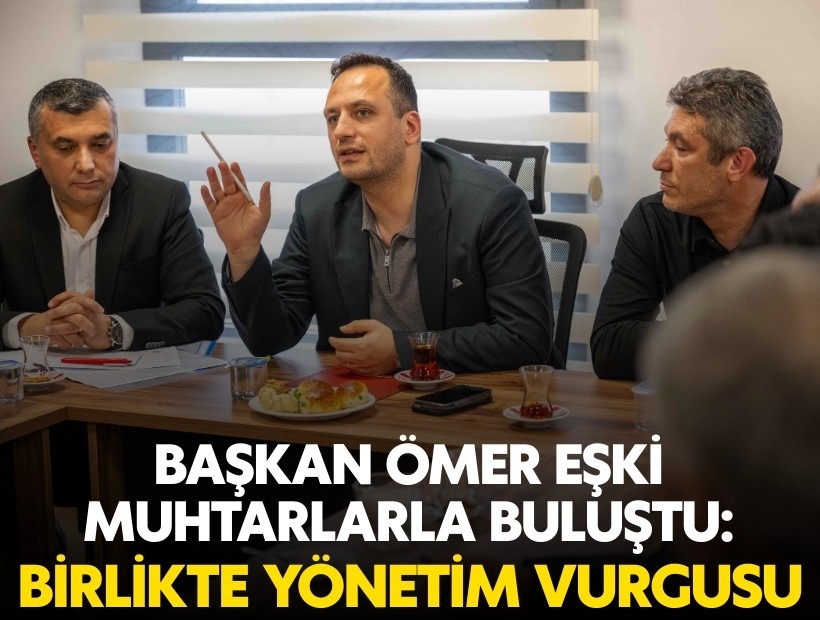 Başkan Ömer Eşki muhtarlarla buluştu: 'Bornova’yı birlikte yönetiyoruz'