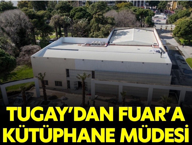 Başkan Tugay’dan Kültürpark’a yeni kütüphane müjdesi