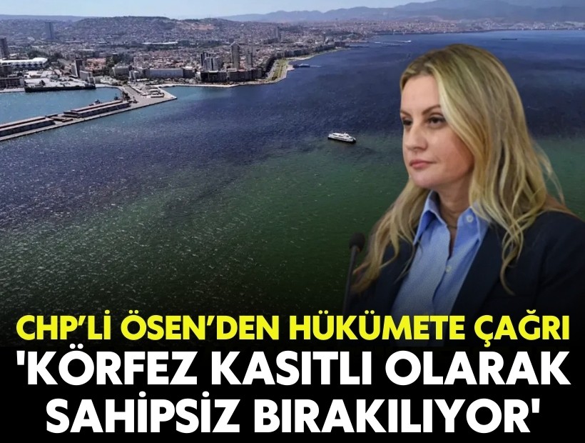 CHP’li Ösen: 'Körfez kasıtlı olarak sahipsiz bırakılıyor'
